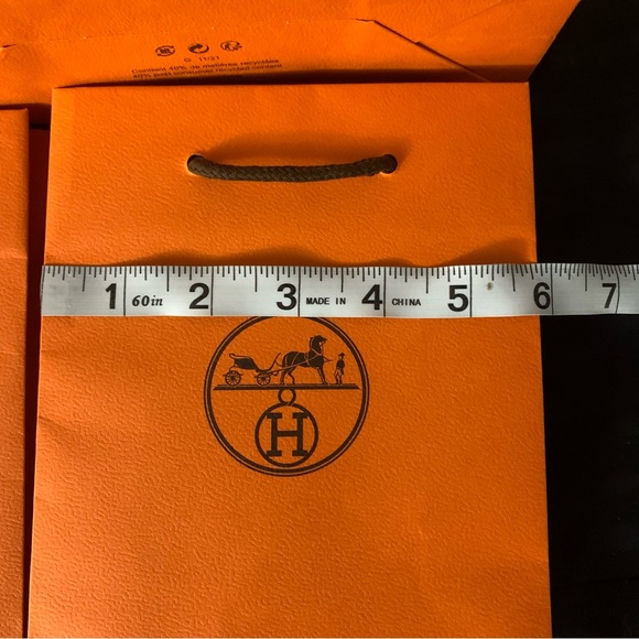Lot of Hermés shopping bags. 2 sizes. - Picture 5 of 5